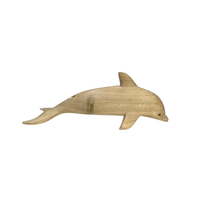 Wooden Musical Whistle Dolphin noise maker Instrument