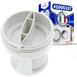 Washing Machine Drain Pump Lint Filter with Original Code 41005157 for Washing Machine for Candy for Hoover for Iberna MONTERAL