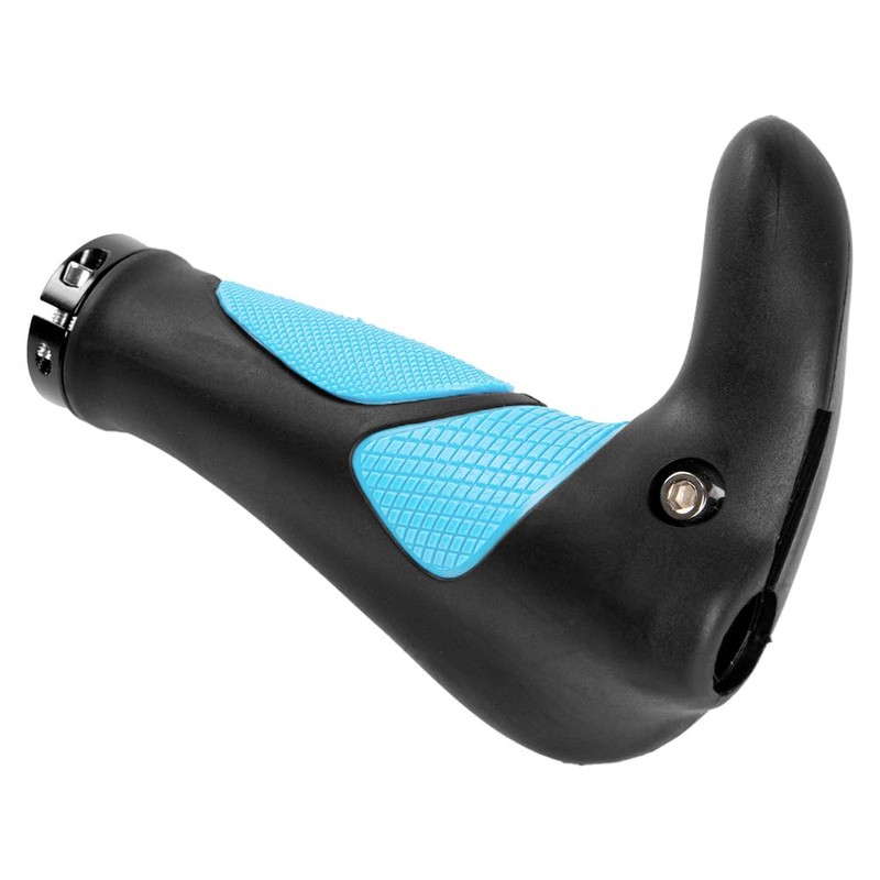 Bike Handlebar Grips, Soft Gel Inserts Shock Resistance Ergonomics Comfort