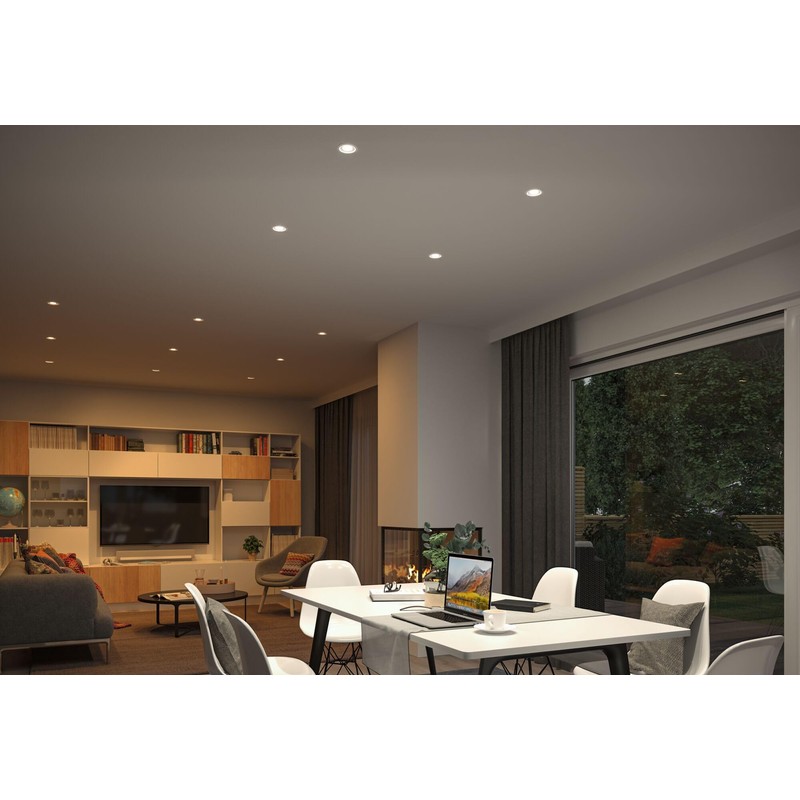 Paulmann Nova Coin 92438 LED Recessed Light Round 84 mm