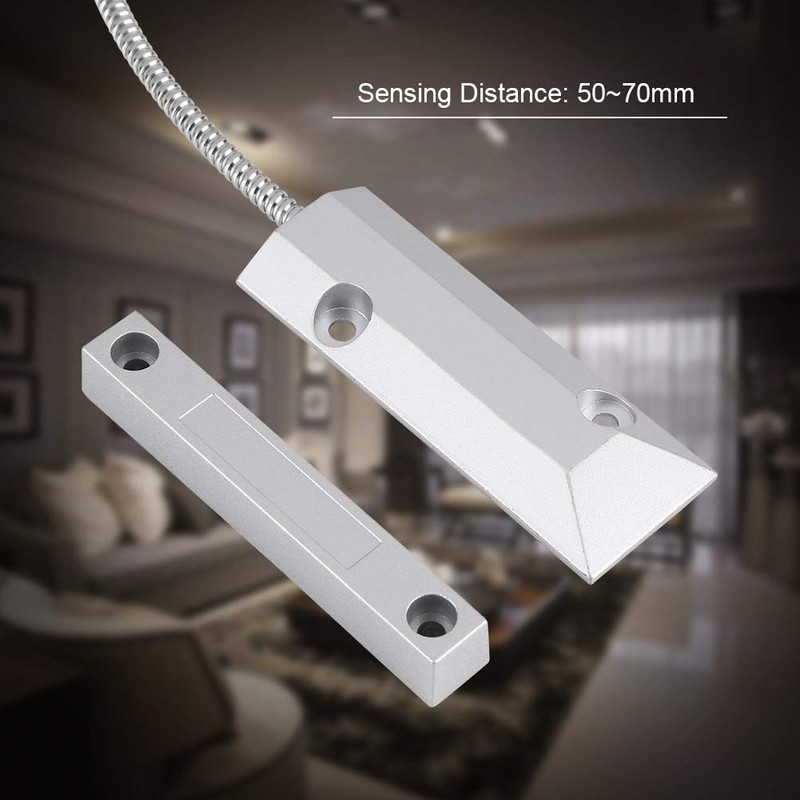 Nikou Magnetic Sensor Switch - Door Window Wired Magnetic Sensor