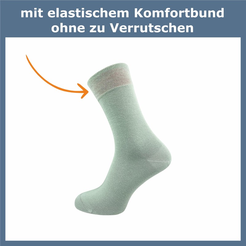 GAWILO Premium Socks for Men (6 Pairs) | Without Pressing