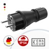 Schuko Plug 230 V IP54 - Set of 3 Robust