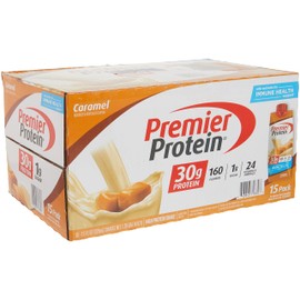 Premier Protein Premier Caramel High Protein Shake, 11 Fl Oz (Pack of 15)
