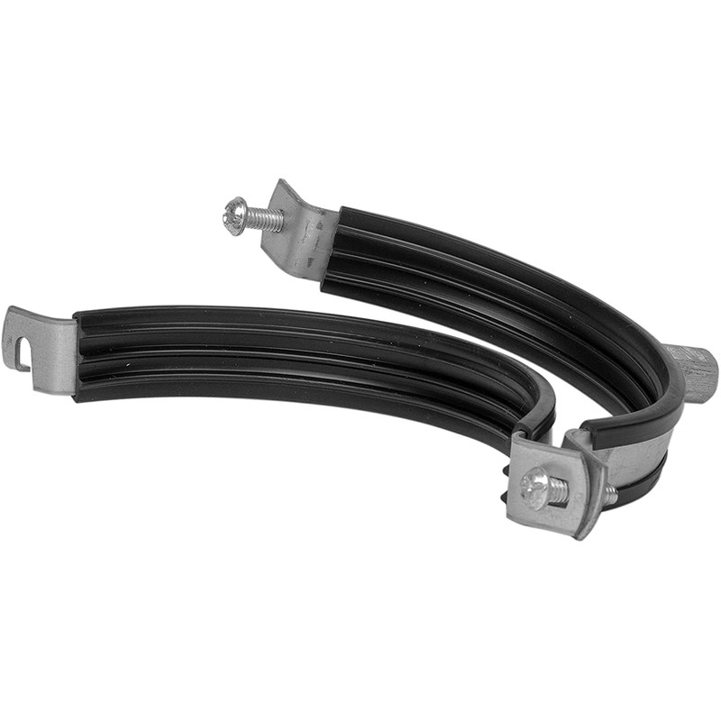 4 Inch / 100 mm Galvanized Pipe Hanger with Rubber
