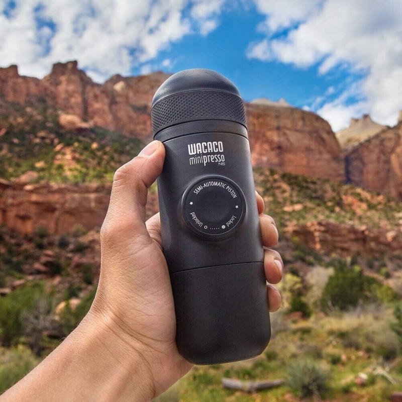 WACACO Minipresso NS Portable Espresso Machine Small Travel Manual Coffee