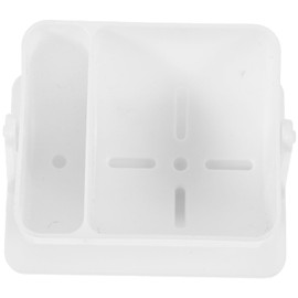 Baluue 2pcs Makeup Sponge Holder Elegant Powder Puff Organizer for Dormitory Bathroom Storage for Beauty Tools Minimalist Design