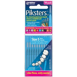 Piksters Buy Piksters Size 5 Blue 10 Pack Online