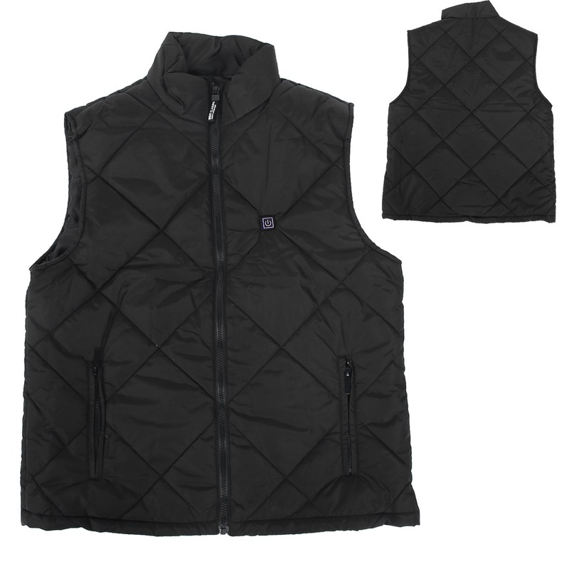 45‑65℃ Heated Vest 5 Gears Tempertature Control Intelligent Switch USB