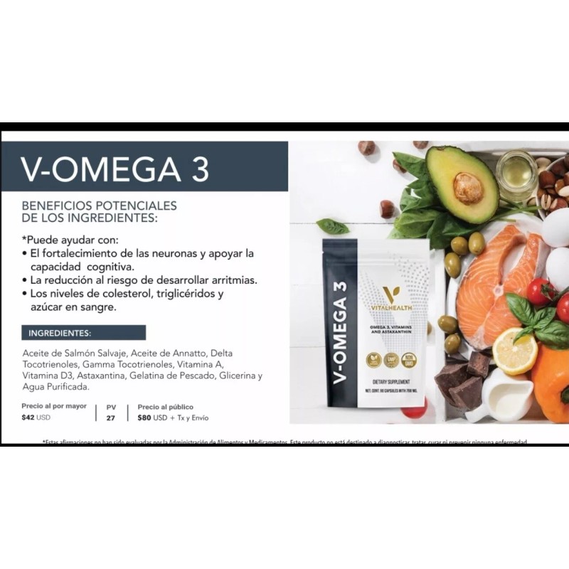 Vitalhealth V-OMEGA 3 by VitalHealth