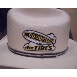 GOODYEAR TIRES-BLIMP-#1 IN TIRES ADHESIVE BACK PATCH  3.25 BY 2"