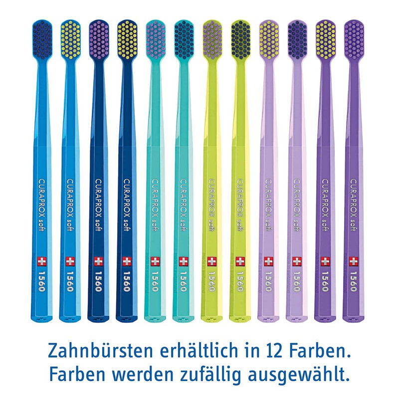 CURAPROX CS 1560 Soft, 2-pack (2 x 1 piece), assorted