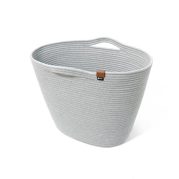 Toyo Case MOC-RPBLL-LGY Moc Storage Rope Basket LL Light Gray