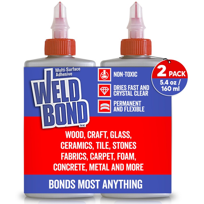 Weldbond Wood Glue for Furniture Heavy Duty, Wood Glue for