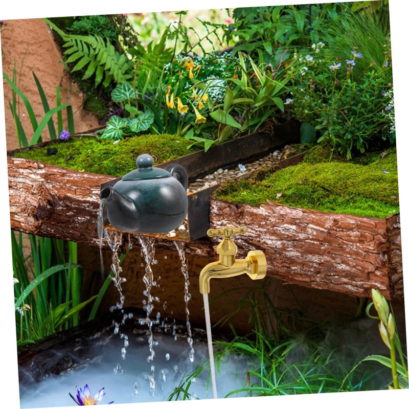 Levemolo Unique Floating Faucet Water Feature for Courtyard Decor Creative