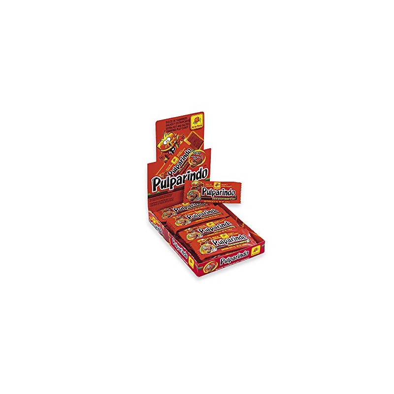 De la Rosa pulparindo 20 pack, tamarind candy (X-SPICY)