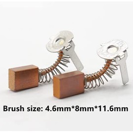 1 Pair (2 pcs) Carbon Brush replace fits Bosch GSR GSB 180-LI 140-LI GSB180-LI GSR180-LI GSR140-LI GSB140-LI drill screwdriver 1607000CZ1