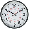 Dainolite 22502-BK 12-24 Hour Clock Sweep Style Second Hand -