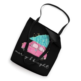 Merry and Bright Funny Christmas Holiday Fun for Wintertime Tote Bag