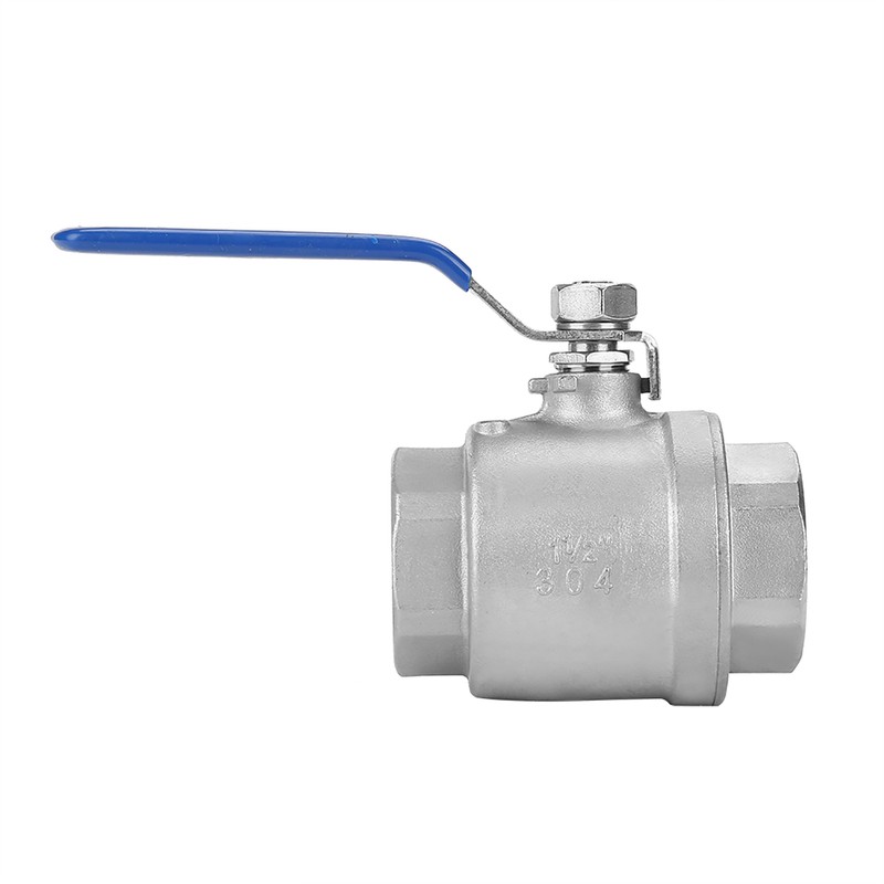 304 Stainless Steel Two Piece Full Port Female Thread Ball