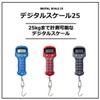 Daiwa Digital Scale, Gray, Maximum Measuring Weight Approx. 55.1 lbs