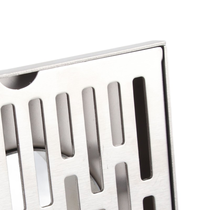 Side Drain 304 Stainless Steel Corrosion Resistance Thickened L Shape