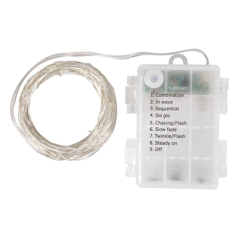 USB Copper Wire LED String Light with Remote Control for