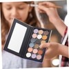 IWOWHERO Magnetic Eyeshadow Container Makeup Palette Pans Scraper Magnetic Eyeshadow