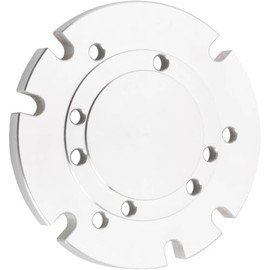 CME Base Adapter Plate, 6.299" Diameter, For Mounting Lathe Chucks on Rotary Tables and Milling Machines, Fits 4", 5" Self-Centering Lathe Chucks