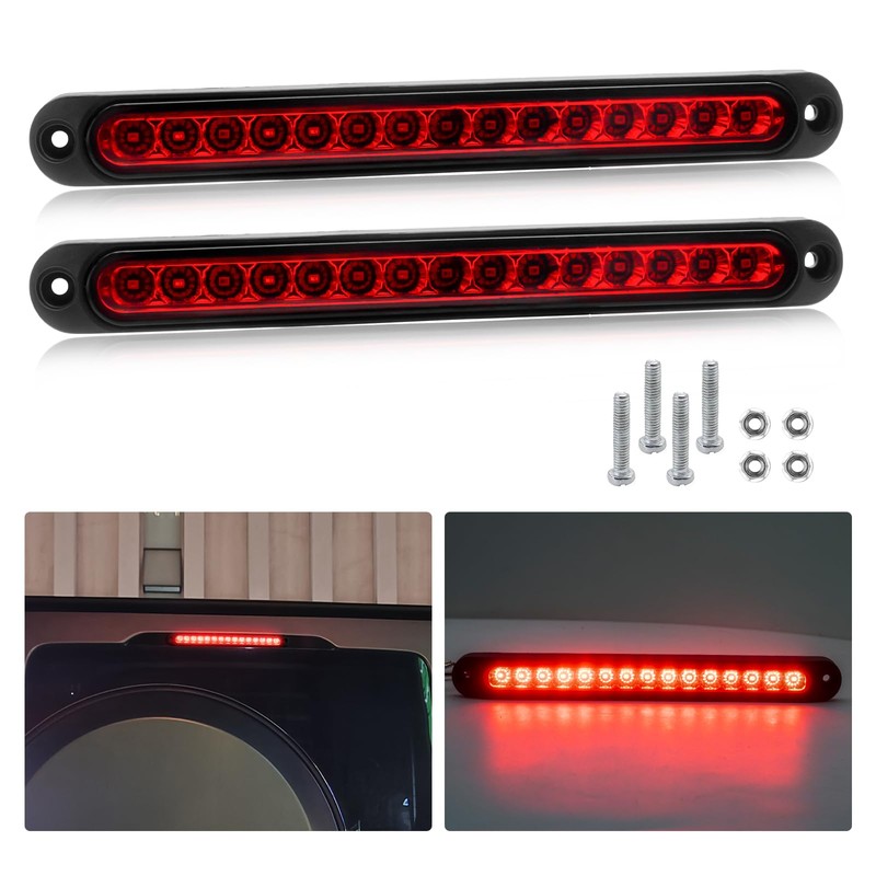 Ygmylandbb Trailer Brake Tail Light Bar Universal Extra Brake Light
