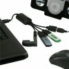 Unbranded 4 Port USB 2.0 High Speed Hub Octopus Splitter