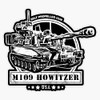 HOF Trading M109 Self Propelled Howitzer Vinyl Sticker Waterproof Decal