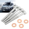8pcs Fuel Injector Bolts Seal Washers Car Accessories Replacement for