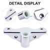 DONGKER Oarlock Support Bracket,3.9 * 0.7 * 1.2" Stainless Steel