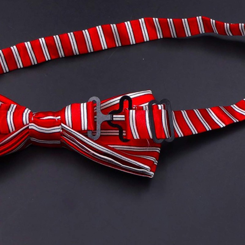 WHITE FANG(ホワイトファング) 蝶ネクタイ ボウタイ おしゃれ ヒョウ柄 ドット ビジネス ドレス フォーマル