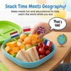 120Pcs EU Countries Flag Cocktail Picks - Bamboo Toothpicks for