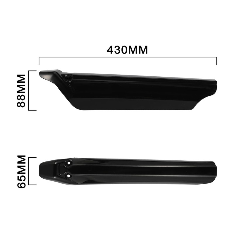 BAOUFF Front Fork Guard Cover for Hawk 250,PP Plastic Shock