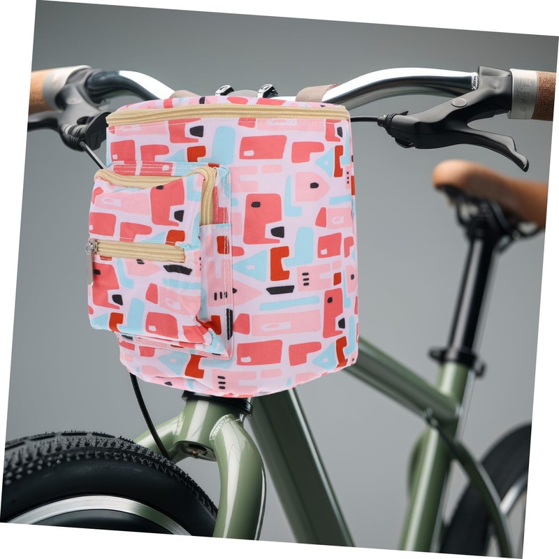 Gatuida Large Bike Handlebar Bag Practical Electric Bike Front Pocket