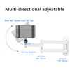 suptek Foldable Projector Wall Mount Universal Adjustable Wall Projector Mount