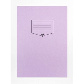 Silvine A4 Dyslexia Handwriting Book - Blue Tinted Paper, Standard Ruling (32 Pages)