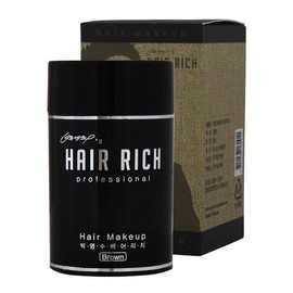 Hairich 헤어리치 흑채 파우더 20g / 우수한 커버력 [흑갈색] Hair Rich Hair Powder 20g / Excellent Coverage [Dark Brown]