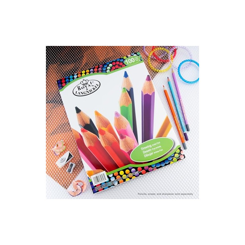 Royal Drawing Pad 9x12, 9 by 12"