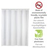 Wenko Shower Curtain 120x200 white, PEVA