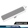 PIT66 Decking Boards End Cap 5.5" Gray 4Pcs