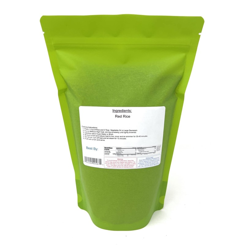 Imported Rice Red Thai Rice - 2 Lbs