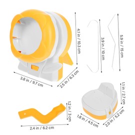 minkissy 1 Set Electric Bead Spinner Easy to Operate Compact Clay Bead Spinner for Jewelry Making for Bracelets and Necklaces Versatile