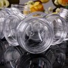 Crazycity Empty Clear Plastic Cosmetic Containers Transparent Storage Craft Tool