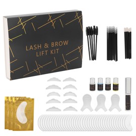 Lash Brow Perming Kit Long Lasting Skin Friendly EyeLash Curling Lifting Kit for Salon Home Use