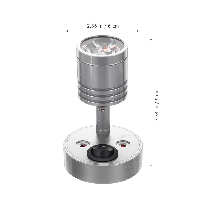 TOPPERFUN 12 Volt RV Lights, 3W 3000K RV Interior Led