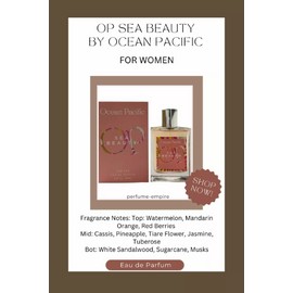 Op Sea Beauty by Ocean Pacific perfume for women EDP 3.3 / 3.4 oz New In Box